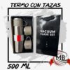 TERMO 500ML CON 3 TAZAS
