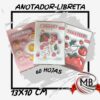 LIBRETAS-ANOTADORES 60 HOJAS 13X10 CM