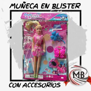 MUÑECAS EN BLISTER CON ACCESORIOS
