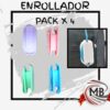 PACK X 4 ENROLLA CABLE