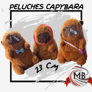 PELUCHES CAPYBARA 23 CM