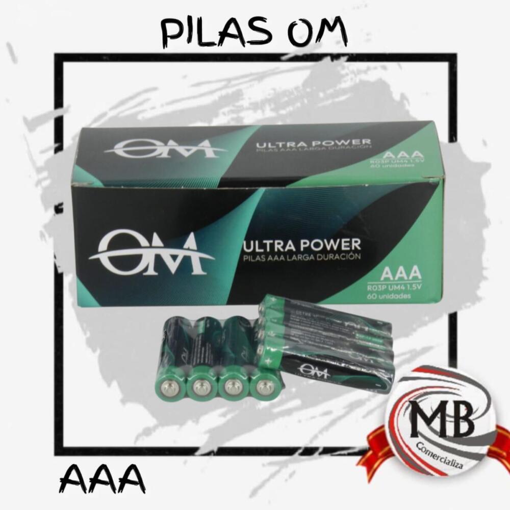 PILAS OM AAA X4U