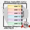 RESALTADORES EZCO ANCHOS PASTEL