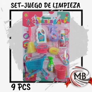 SET DE LIMPIEZA 9 PCS MB11519
