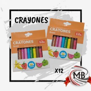 CRAYONES AMOR X 12