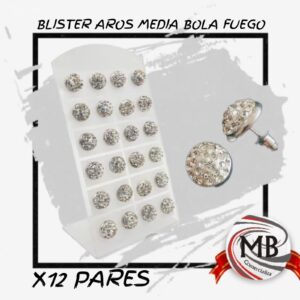 BLISTER X12 AROS MEDIA BOLA DE FUEGO