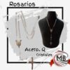 ROSARIOS CRISTALES ACERO Q. MB11885