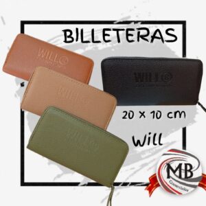 BILLETERAS WILL 20X10 CM MB11920