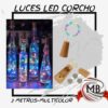 "Luces LED corcho 3 metros multicolor para botellas decorativas. Guirnalda de alambre micro LED para eventos y centros de mesa. Venta mayorista en Argentina con despacho en 48hs por MB Comercializa."