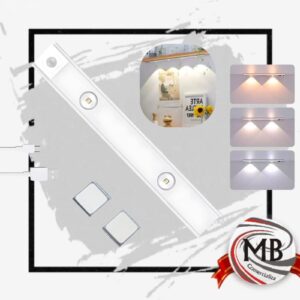 LUZ-LUCES LED LISTON 30CM CON SENSOR