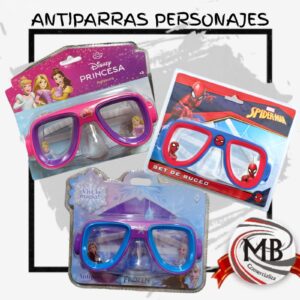 ANTIPARRAS BUCEO PERSONAJES