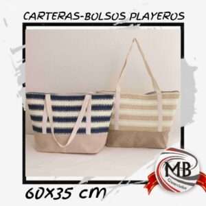 CARTERAS-BOLSOS PLAYEROS 60X35 CM