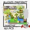 CUBOS-BLOCKES-MINECRAFT-MAGNETICOS-X-103-PCS-EN-CAJA