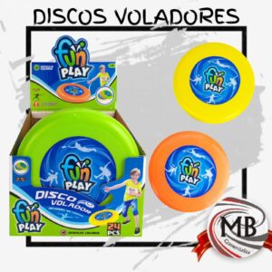 DISCOS VOLADORES FUN PLAY