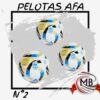 Pelotas de fútbol tamaño n°2 con diseños inspirados en la selección argentina. Producto estrella para venta mayorista de artículos deportivos.