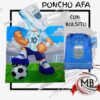 PONCHO TOALLON INFANTIL AFA CON BOLSO