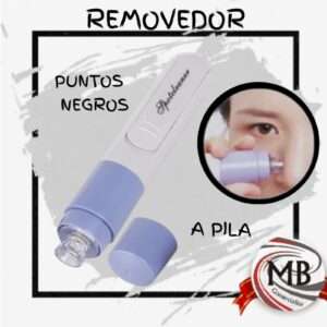 Succionador removedor de puntos negros a pila limpieza facial profunda mayorista MB Comercializa