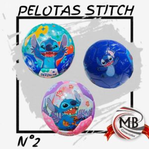 Pelotas infantiles diseño personaje azul N°2 ventas por mayor en Argentina MB Comercializa