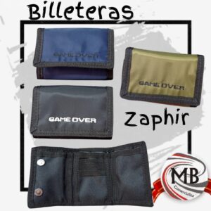 BILLETERAS GAME OVER ZAPHIR
