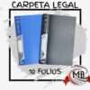 CARPETAS OFICIO FC 10 FOLIOS