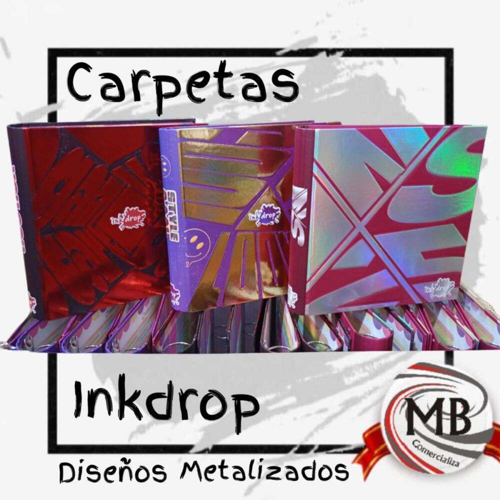 CARPETAS-No3-INKDROP-METALIZADAS