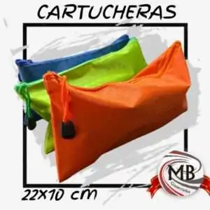 Cartuchera pentagono 22x10 cm por mayor Argentina - MB Comercializa