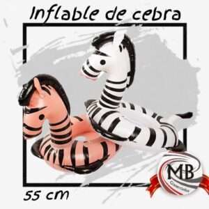 INFLABLE DE CEBRA 55 CM