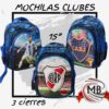 Mochilas de clubes deportivos 15 pulgadas 3 cierres reforzadas venta por mayor