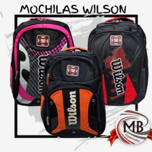 MOCHILAS WILSON COLORES