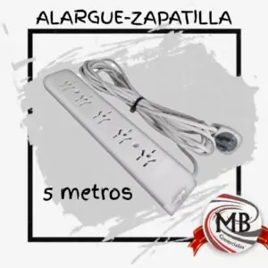 ALARGUE-ZAPATILLA-5MTS-X-6-BOCAS