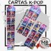 Blíster coleccionable de cartas K-Pop x12 paquetes, trading cards de bandas coreanas para fanáticos y coleccionistas, artículos de regalería y juguetería mayorista MB Comercializa.