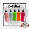 "Botellas deportivas de plástico con pico 350ml en varios colores. Venta por mayor de artículos de bazar en toda Argentina a través de MB Comercializa."