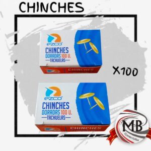 Venta mayorista de chinches doradas Ezco x100 unidades en Argentina - MB Comercializa.