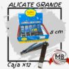 Caja de alicates grandes de 8 cm por 12 unidades para pedicuría. Distribuidora mayorista de artículos de cuidado personal en Argentina, MB Comercializa. Ideal para farmacias y perfumerías.