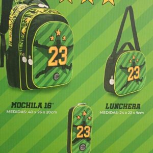 Alternative view of SET ESCOLAR MOCHILA DIBU X3