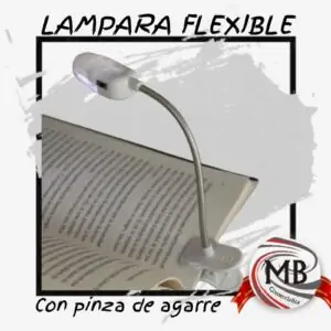 Lámpara LED flexible con clip para escritorio y lectura por mayor