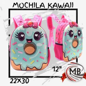 MOCHILAS KAWAI TERMOFORMADA 12¨ VENTA POR MAYOR