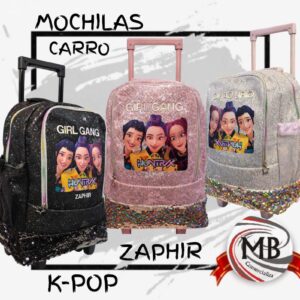 MOCHILAS CARRO ZAPHIR K-POP VENTA POR MAYOR EN ARGENTINA