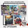 Separadores de materias para carpeta x6 unidades diseños autos motos venta por mayor Argentina.