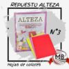 REPUESTOS DE 6 HOJAS DE COLOR ALTEZA Nº3 VENTA POR MAYOR EN ARGENTINA