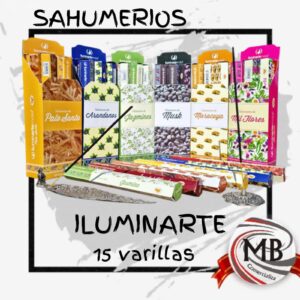 SAHUMERIOS ILUMINARTE 15 VARILLAS
