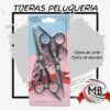 "Set de tijeras profesionales de peluquería: incluye tijera de corte y tijera de pulir/esculpir. Venta por mayor de insumos de estética y belleza en toda Argentina a través de MB Comercializa."
