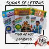 Revistas de sopas de letras por mayor en Argentina. Pack de libros de pasatiempos y juegos de ingenio para distribución mayorista en kioscos y librerías a través de MB Comercializa.