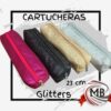 CARTUCHERAS BRILLOSAS 1 CIERRE CHICAS 23X6X6 CM VENTA POR MAYOR ARGENTINA