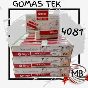 "Líder en distribución mayorista de artículos de librería en Argentina. MB Comercializa: Abastecimiento estratégico nacional de gomas blancas de alta performance TEK 4081 para comercios y empresas."