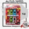 Colección de 8 Autos de Juguete Tech Metal Racing - Comprá con Precio Directo Mayorista a través de MB Comercializa. Realizamos el Despacho en 48 Horas a todo el territorio nacional. Stock ideal para comercios.