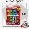 Colección de 8 Autos de Juguete Tech Metal Racing - Comprá con Precio Directo Mayorista a través de MB Comercializa. Realizamos el Despacho en 48 Horas a todo el territorio nacional. Stock ideal para comercios.