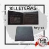 Billeteras negras de hombre por mayor en Argentina, billeteras simil cuero clásicas con tarjetero y porta carnet - MB Comercializadora.