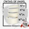 Cintas de papel por mayor medidas 12 18 24 48 MB Comercializa. Articulo variable cinta de enmascarar masking tape distribucion mayorista Argentina para ferreteria y pintura.