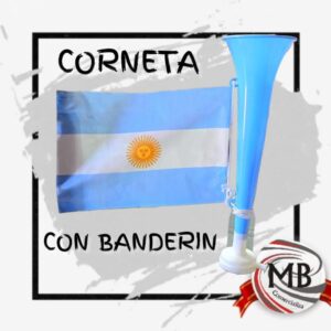 CORNETAS CON BANDERIN ARGENTINA